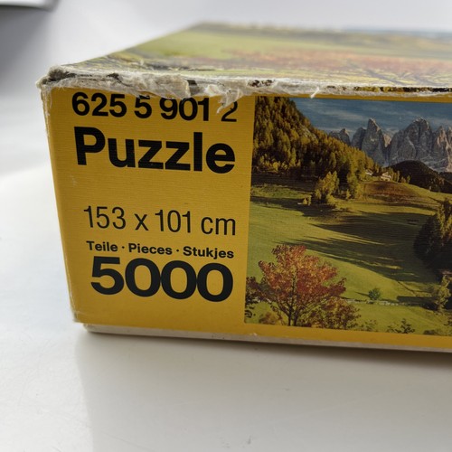 Rare Vintage Ravensburger 5000 piece puzzle 62559012 Otto Maier Verlag SealedBAG - Picture 3 of 11