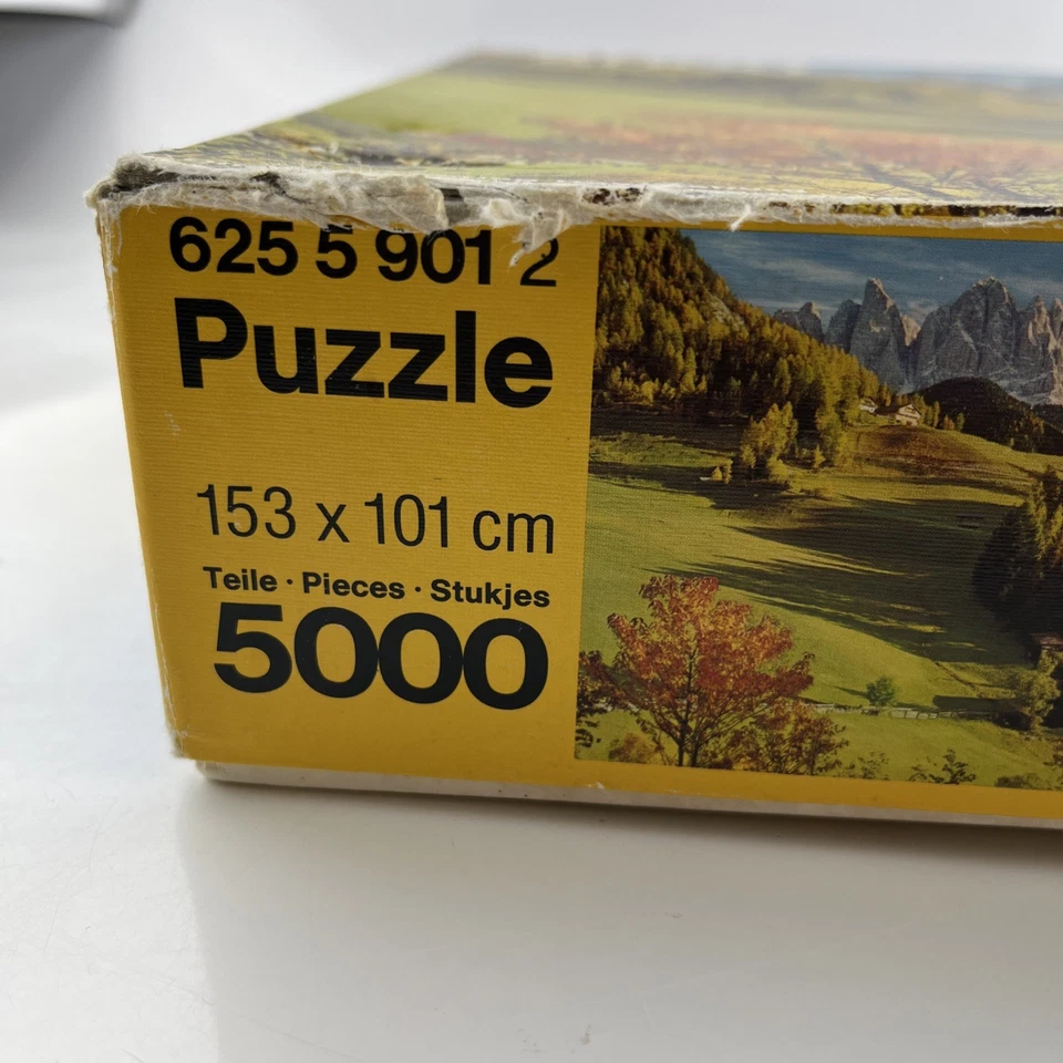 Rare Vintage Ravensburger 5000 piece puzzle 62559012 Otto Maier Verlag SealedBAG - Image 3 of 4