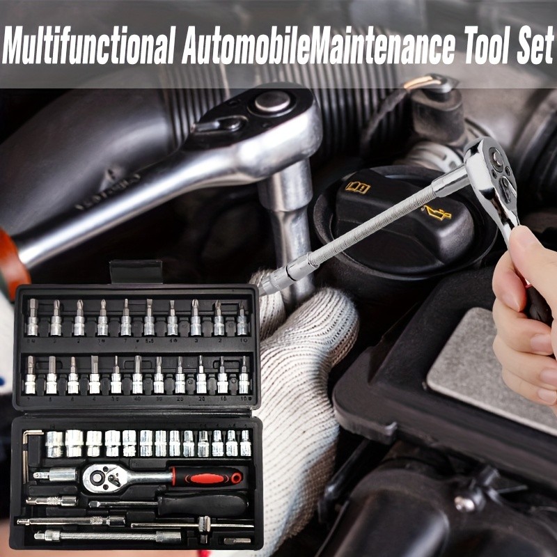 Auto Kit Wrench 898+1 PCS Professional Mechanic Tool Set | Auto Car Repair Wrench ...