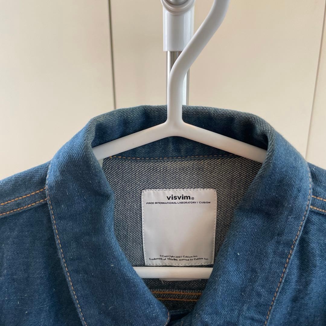 USED VISVIM DENIM JACKET ACCEPTABLE - image 4