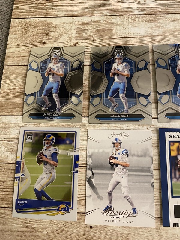 (11) Jared Goff Lot #1 Detroit Lions Los Angeles Rams Cal Golden Bears