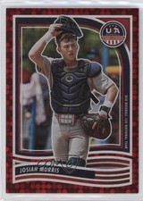 2024 Panini Stars and Stripes Red 109/199 Josiah Morris #40 19gz
