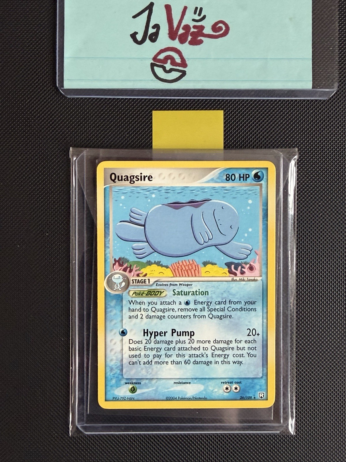 Quagsire 26/109 NM - NM+ 2004 Rare EX Team Rocket Returns ✨ Vintage 1 DAY SHIP!