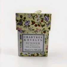 Crabtree Evelyn Eau de Toilette, Summer Hill 1.7 oz Brand New in box