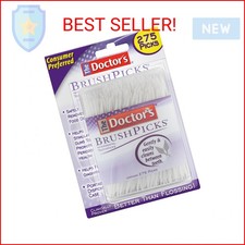 The Doctor's BrushPicks Interdental Toothpicks, 275 Picks