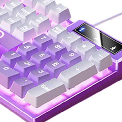 104 Tasten Gaming-Tastatur USB - Mechanisch mit LED-Beleuchtung für PC - Bild 18 von 21