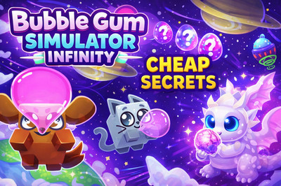 Bubble Gum Simulator Infinity CHEAP SECRETS