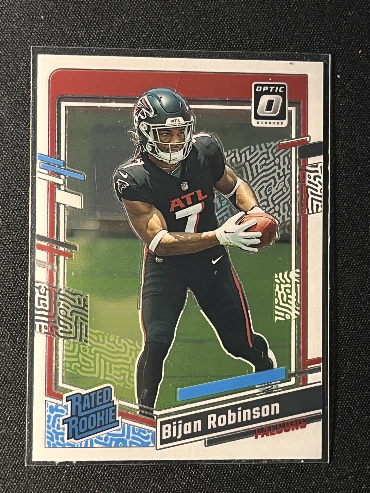 2023 Panini Donruss Optic - Rated Rookie #206 Bijan Robinson (RC)