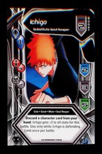 2007 Ichigo Substitute Soul Reaper  Shonen Jump Bleach Trading Card TCG CCG