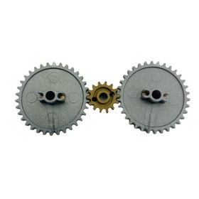 Micro K&rsquo;NEX / Knex Rare X‑Rod Gear Kit &ndash; Rod Locks & Interlocking Clips Parts