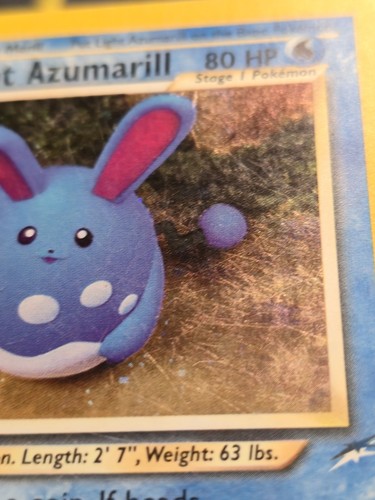 Light Azumarill Holo Rare Neo Destiny 13/105 MP front/HP back - Picture 3 of 24