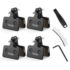 Bike Brake Pads 4 Pairs Disc Pads High-performance Standard Black Bike Brake Pads 4 Pairs Disc Pads High-performance Standard Black