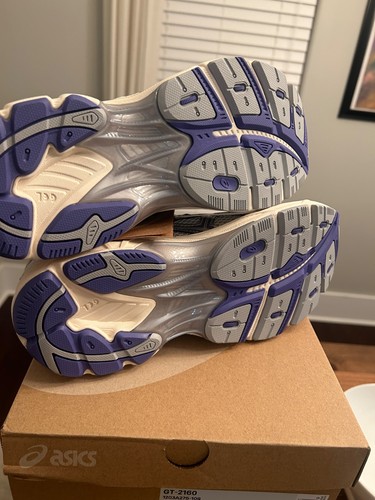 Asics GT-2160 Bianco/Blu Viola 1203A275-109 Uomo - Foto 5 di 5