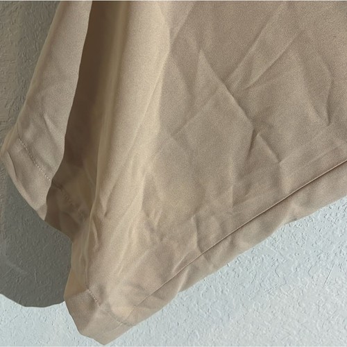 Carmen by Carmen Marc Valvo Pants Womens 14 Cream Wide Leg Pull-on Polyester NWT - Picture 6 of 6