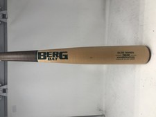 New Other Berg Bat Elite Series TG19 33 In Wood Bat Handcrafted Cupped End Cap