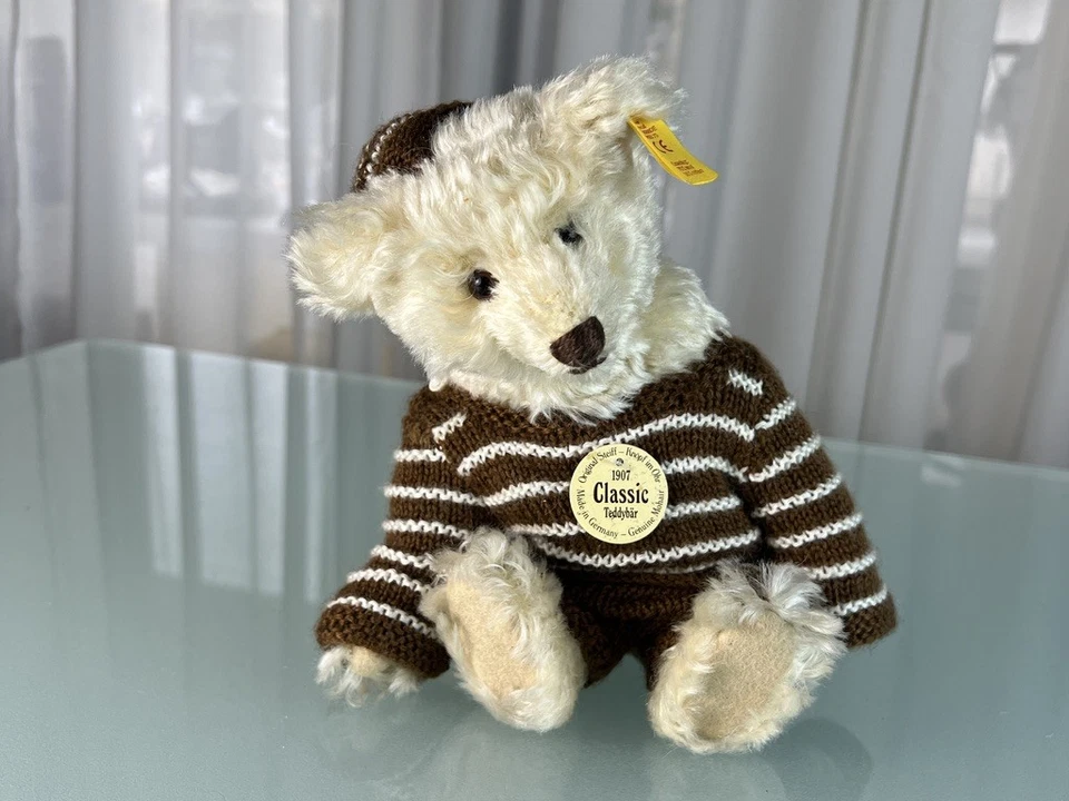 Steiff Tier 027550 Classic Teddy Bär 26 cm. Top Zustand