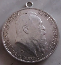 MDS DEUTSCHES REICH KAISERREICH DREI 3 MARK 1911 D "LUITPOLD BAYERN", SILBER #I