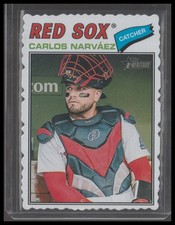 2026 Topps Heritage #248 Carlos Narváez Deckle Edge