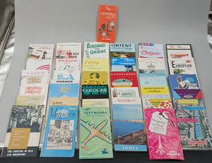 Lot of Vintage 1960s International Travel Guides, Various Countries