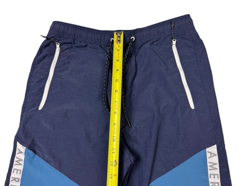 Joggers de colección American Eagle para hombre talla S ligeros bloques de colores forrados con malla - Imagen 14 de 17