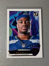 2025 Panini Donruss Jalen Milroe RC #RGK-JME Rookie Gridiron Kings Seahawks