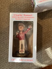 Philadelphia Phillies Charlie Manuel 2008 World Series Bobble head New In Box