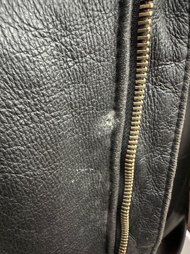 Piccini Montone Shearling Uomo Man Tg48 Nero LLV1490 - Picture 6 of 11