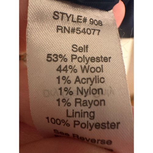 CABI Plaid Tweed Vest Double Breasted Wool Blend  Sz Medium  - Picture 6 of 7