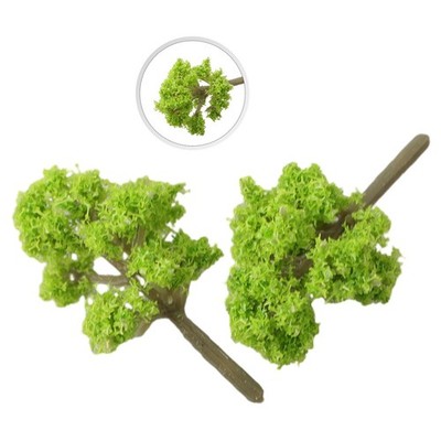 Landschaft Modellbäume Layout 50PCS Garten Professional Ersatz Eisenbahn