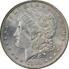 1896-P Morgan Silver Dollar OGH PCGS MS62 Nice Eye Appeal Nice Strike