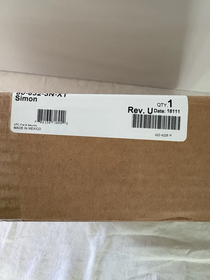 Interlogix 80-632-3N-XT Simon XT Starter Package A1 Without X10 S1 - Image 4 of 4