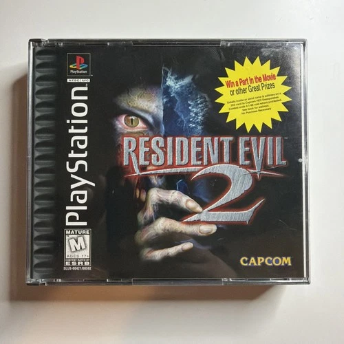Resident Evil 2 (Sony PlayStation 1, 1998) Complete With Manual Tested & Works