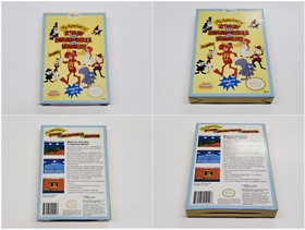 Adventures of Rocky and Bullwinkle and Friends Nintendo NES Box and Manual Only