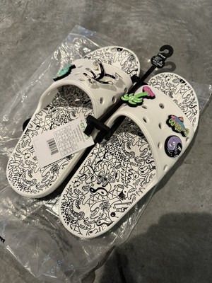 CROCS x Steven Harrington Classic Slides 208146-103 White  display picture 3