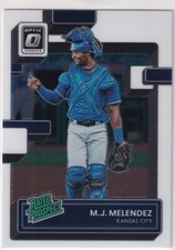 2022 OPTIC RATED PROSPECT RC M.J. MELENDEZ KANSAS CITY ROYALS ROOKIE JC-1555