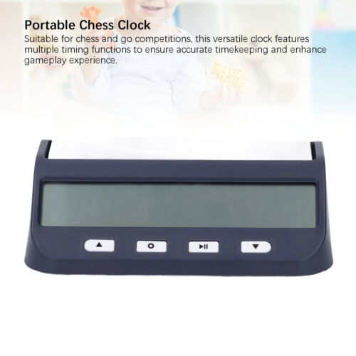 Digital Chess Timer Portable Digital Chess Clock With Alarm Function - Picture 8 of 24