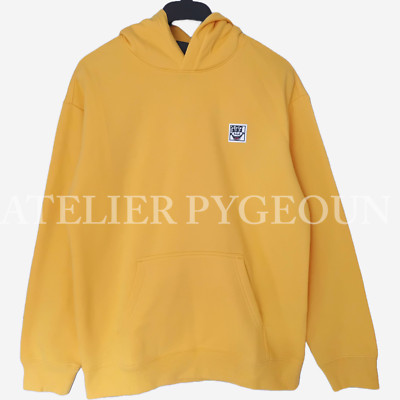 トップス KIDILL DOCKING HOODIE YELLOW KIDILL DOCKING HOODIE YELLOW Yellow Kids Hoodie – The Banyan Tee