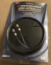 Monster Cable 400DFO 2 Meter Digital Audio Optical Fiber Optic Sealed!