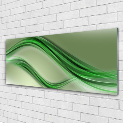 Tulup Wandbild Druck unter Glas 125x50 Abstrakt