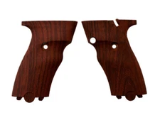 Hi Point Grips. Dark Wood Grain Pattern. Fits JHP .45 ACP & JCP .40 S&W