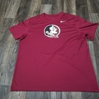The Nike Tee Fsu Shirt Florida State Seminoles Dri-Fit Swoosh Mens Xl