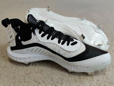 Adidas Icon V Bounce Iced Mens Baseball Metal Cleats Black  display picture 2