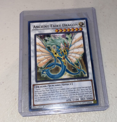 Yu-Gi-Oh! TCG Ancient Fairy Dragon Maze of Memories MAZE-EN050 1st Edition Rare