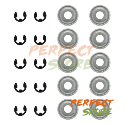 #ad 10 Sets Clutch Washer amp; Clip For Stihl MS170 MS180 MS210 MS230 MS240 MS250 MS260 $9.29