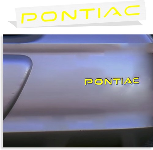 Rear Pontiac Bumper Inlay Decal - 00-03 Bonneville - Picture 44 of 65