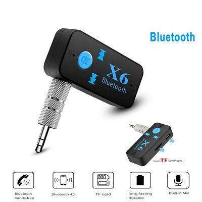 Bluetooth 5.0 Sender-Empfänger 2 IN 1 Wireless Audio 3.5mm Klinke Aux Adapter