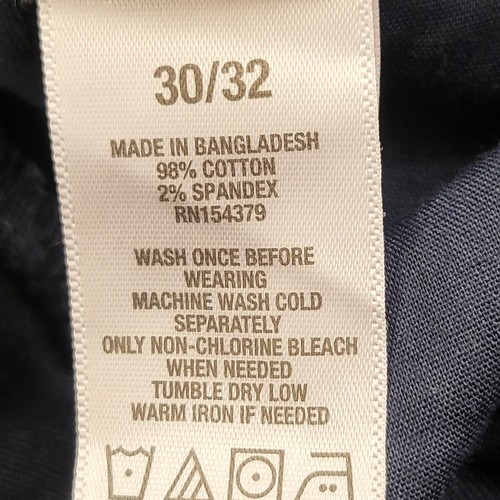 Aeropostale pants men's 30 x 32 skinny stretch blue khaki Chino preppy NEW - Picture 4 of 9