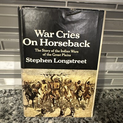 #ad 1970 HCDJ War Cries on Horseback Indian Wars of the Great Plains Longstreet 1st $12.99
