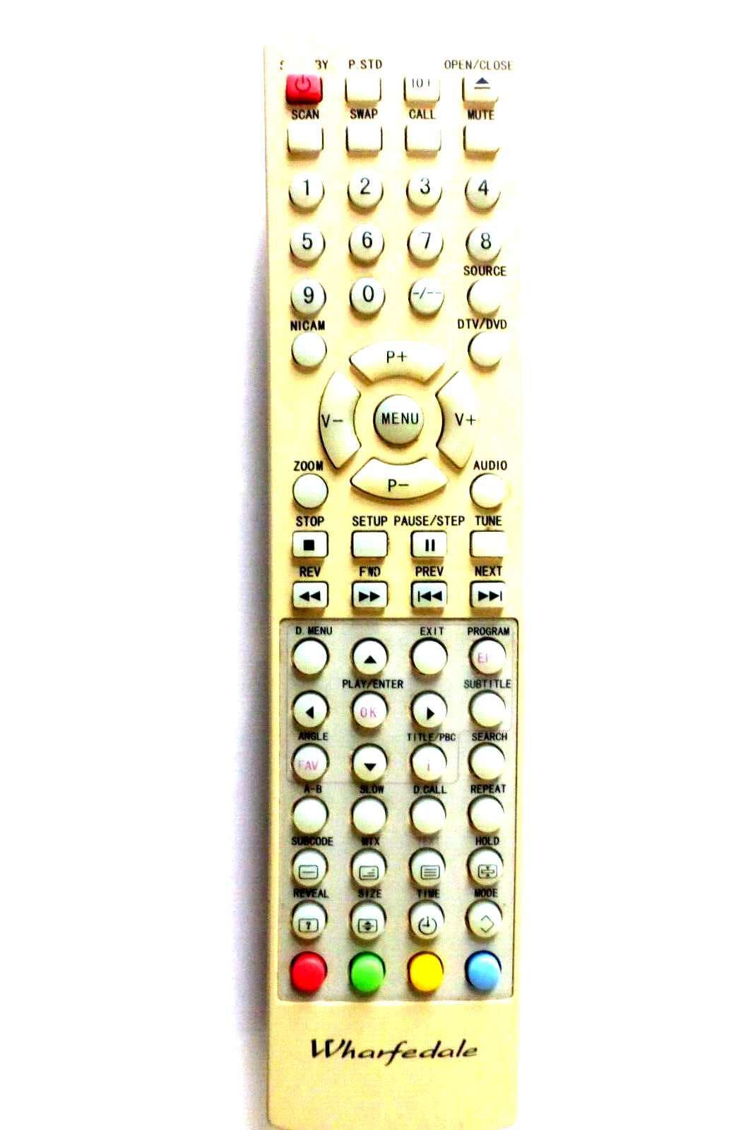 Wharfedale TV Remote Control VC532237 Slimline Version for sale online eBay