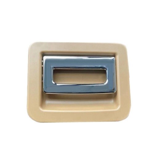 Beige/Black Spare Tire Trunk Floor Handle Cover for Porsche Cayenne 2011-17 New - Picture 5 of 10
